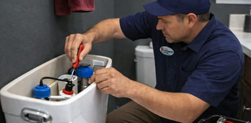 General plumbing repair fixing toilet issue Brentwood CA